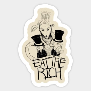 Eat the Rich Sticker